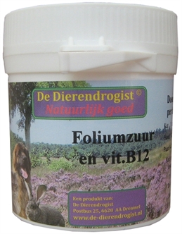 Dierendrogist Foliumzuur & Vitamine B12