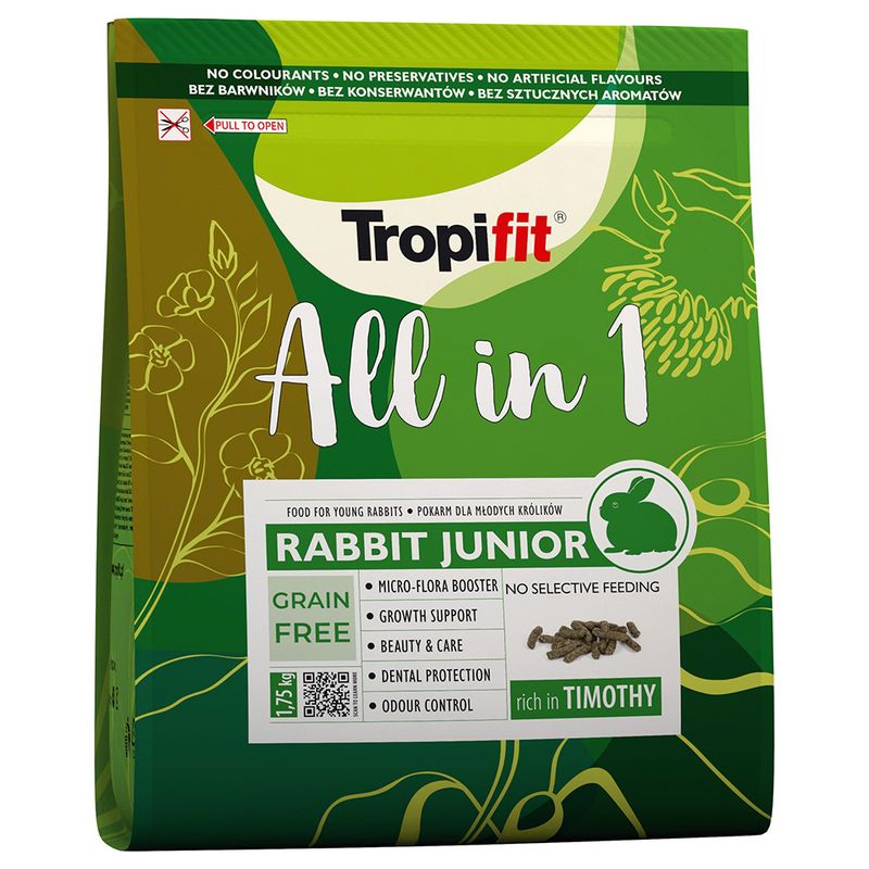 Tropifit Rabbit Junior konijnenvoer